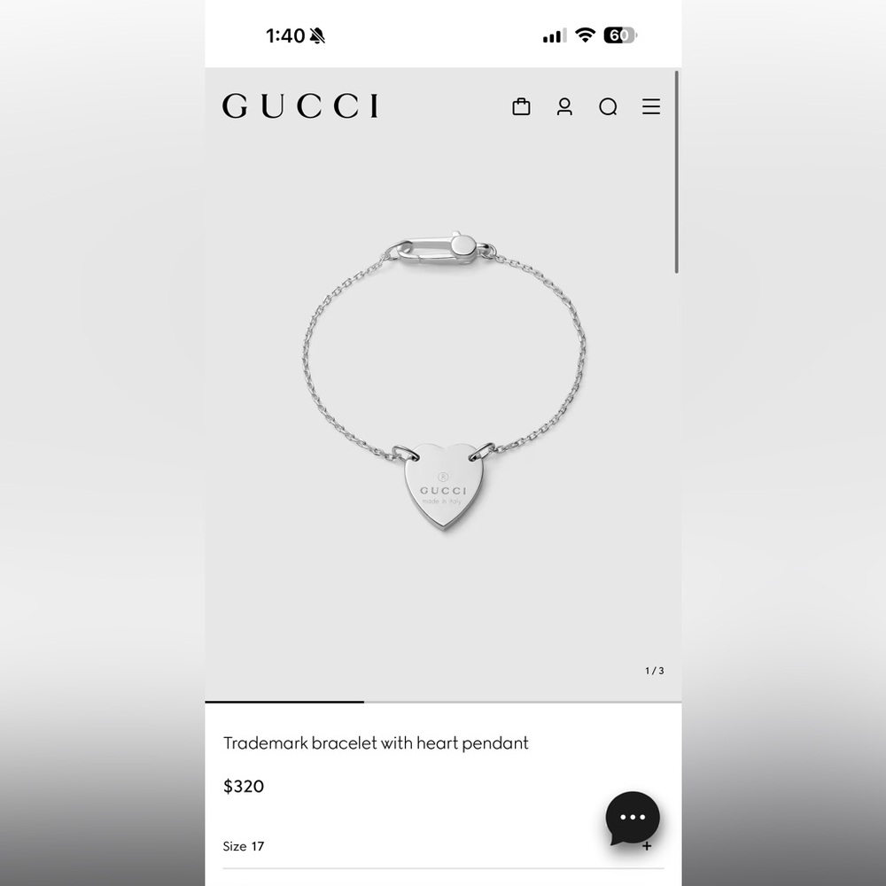 Authentic Gucci bracelet